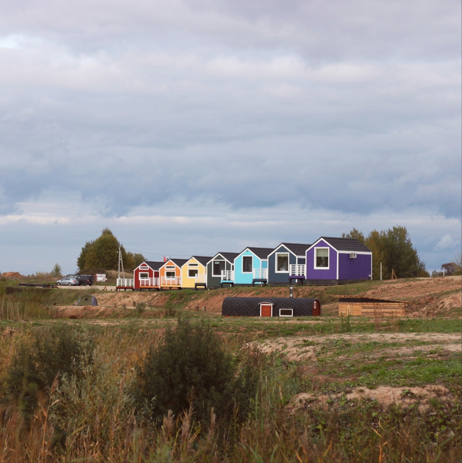 Глэмпинг Лисья нора в Новгородской области